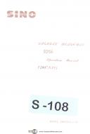 Sino-Sino SDS6, Digital Readout Operations and Programming Manual 2006-SDS6-02